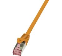 LogiLink CQ2078S - Cable PrimeLine CAT6 S/FTP Patch PIMF LSZH de 5 m, Naranja