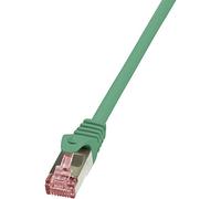 LogiLink CQ2095S - Cable PrimeLine CAT6 S/FTP Patch PIMF LSZH de 10 m, Verde
