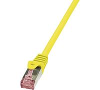 LogiLink CQ2097S - Cable PrimeLine CAT6 S/FTP Patch PIMF LSZH de 10 m, Amarillo
