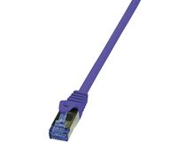 Logilink cq302vs cable de red violeta 0,5 m cat6a s/ftp (s-stp)