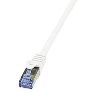 LogiLink CQ3031S - Cable PrimeLine CAT6A S/FTP Patch PIMF LSZH de 1 m, Blanco