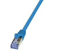 LogiLink CQ3056S - Cable PrimeLine CAT6A S/FTP Patch PIMF LSZH de 2 m, Azul