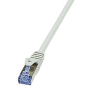 Logilink CQ3062S Cat.6A 10G S/FTP PIMF PrimeLine Patch Cable, 3 Meter Length, Gr