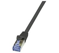 LogiLink Cat6a S/FTP, 3m cable de red Negro S/FTP (S-STP)