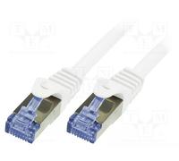 LogiLink CQ3071S - Cable PrimeLine CAT6A S/FTP Patch PIMF LSZH de 5 m, Blanco