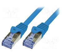 Logilink 7.5m cat.6a s/ftp cable de red azul 7,5 m cat6a s/ftp (s-stp)