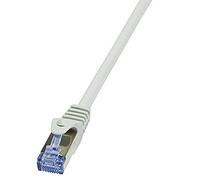 LogiLink CQ3092S - Cable PrimeLine CAT6A S/FTP Patch PIMF LSZH de 10 m, Gris