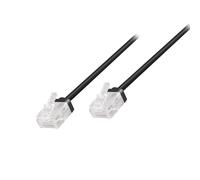 Logilink cq3093u cable de red negro 10 m cat6a u/utp (utp) plano
