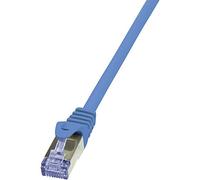 LogiLink CQ3096S - Cable PrimeLine CAT6A S/FTP Patch PIMF LSZH de 10 m, Azul