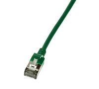 Logilink cq9055s cable de red verde 2 m cat6a s/utp (stp)