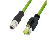 Logilink cqm015s cable de red verde 0,25 m cat6a s/ftp (s-stp)