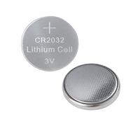 LogiLink CR2032B10 - Pilas de botón (Litio, 3 V, 10 Unidades), Color Plateado