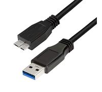 LogiLink CU0026 - Cable USB 3.0, Am a Micro BM, 1 m, Negro