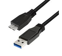 LogiLink CU0027 - Cable USB 3.0, Am a Micro BM, 2 m, Negro