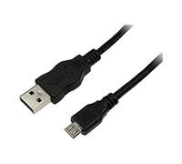 LogiLink CU0060 - Cable USB 2.0, Am a Micro BM de 5 m, Negro