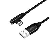 LOGILINK USB-STECKER USB 2.0 ZU USB-B (90°GEWINKELT) 0,3M