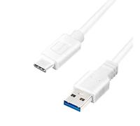 LogiLink CU0177 - Cable USB 3.2 Gen 1x1 (3 m), color blanco