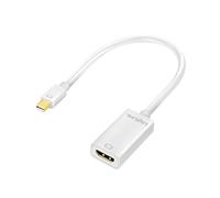 LogiLink CV0036A - Adaptador Mini DisplayPort a HDMI (apoyo Audio, VESA 1.1a)