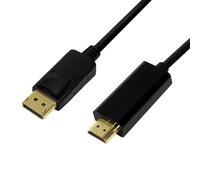 LOGILINK CV0126 Adaptador DE Cable DE VÍDEO 1 M DISPLAYPORT HDMI Tipo A (ESTÁNDA