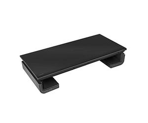 LogiLink Elevador ergonómico para Monitor de TV con 3 Puertos USB, Carga máxima de 25 kg, Longitud = 42 - 52 cm