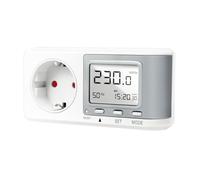 LogiLink EM0005 - Medidor de costes energéticos con cálculo de emisiones de CO2, Color Blanco