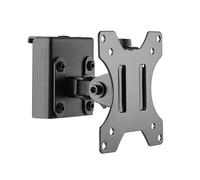 LogiLink EO0019-4 - Soporte para monitor (orientable, 13-27", para montaje en el carril de organización EO0019-1)