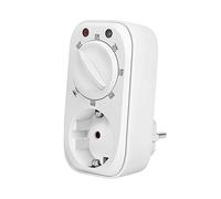 LogiLink ET0012 ET0012 - Temporizador mecánico con Sensor crepuscular con 7 Modos y ajustes Blanco