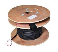 LogiLink FT2U100 - Cable de fibra óptica U-DQ(ZN) para interior y exterior, 8 fibras Multimodo OM4, LC/UPC - LC/UPC - LC/UPC