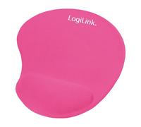 LogiLink GEL Mouse Pad with Wrist Rest Support - mouse pad with wrist pillow Blu