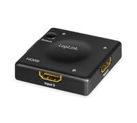 LOGILINK HD0041 - Conmutador HDMI, 3x1 puertos, 1080p/60 Hz, mini