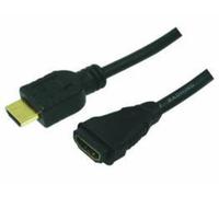 Logilink hdmi/hdmi, 5.0m cable hdmi 5 m hdmi tipo a (estándar) negro