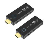 LogiLink HDW0111 - Juego de presentación HDMI BYOD (trae tus propios dispositivos), compacto, inalámbrico, 50 m, 16zu1, 4K a 60Hz, visualización/comparte datos/videos fácilmente en la televisión a