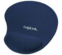 LogiLink ID0027B - Alfombrilla para ratón (reposamuñecas de Gel) Azul azul Senci