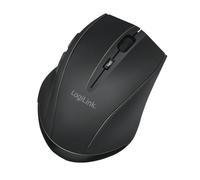 LogiLink ID0032B - Ratón Inalámbrico (BT 5.0) 5 Botones 800/1200/1600 dpi, Diseño Ergonómico