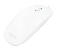 LogiLink ID0062 - Ratón óptico Slim (USB, 1000dpi) Blanco
