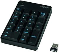 Logilink id0120 teclado numérico portátil rf inalámbrico negro