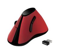 LogiLink ID0159 - Ratón (mano derecha, Óptico, RF inalámbrico, 1200 DPI, Negro,