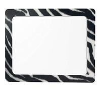 Logilink ID0168 - Alfombrilla para ratón (230 x 190 mm), diseño de Cebra, Transparente