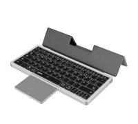 Logilink ID0214 - Teclado inalámbrico multidispositivo BT 5.1 con trackpad y Cubierta extraíble