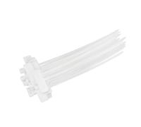 Logilink kab0069 organizador de cables escritorio soporte de sujeción