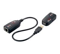 LogiLink Kit Extensor USB 2.0 PoE para Ethernet, Negro UA0207