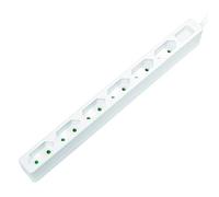 LogiLink LPS231 Base múltiple Interior 1,5 m 6 Salidas AC Blanco - Bases múltiples (Interior, 1,5 m, 6 Salidas AC, Tipo C, IP20, 1 mm²)