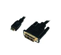 LOGILINK Mini Hdmi A Dvi Cable M/M 1,0M, Negro