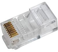 LogiLink MP0020 - Conector para cable Ethernet (RJ-45), transparente