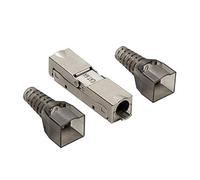 LogiLink MP0046 - Conector (Gris, Cat6a, Aluminio, 1 pieza(s))