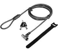 Logilink NBS012 - Dispositivo antirrobo para portátil con Cerradura Noble Lock (3,2 x 4,5 mm, Cable de Acero de 360°)