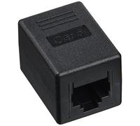 LogiLink NP0034A - Acoplador en línea Cat.6 RJ45 (UTP, 1:1 Wiring, Carcasa de plástico)