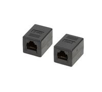 Logilink np0034a cambiador de género para cable rj-45 negro