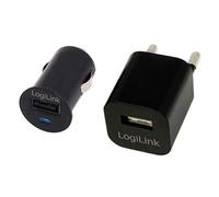 CARGADOR USB CASA/COCHE LOGILINK PA0076 5V/1A PA0076