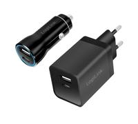 Logilink pa0300 cargador de dispositivo móvil universal negro corrien